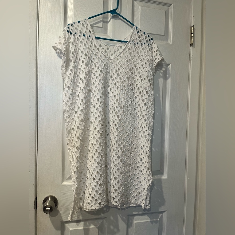 Unbranded White Swimsuit Coverup - Picture 1 of 4